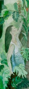 Lana, 38" x 24" - Mixed Media, $ 795